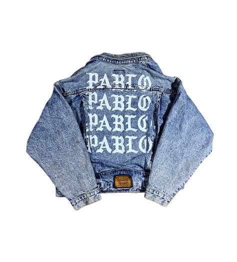 pablo denim jacket replica|I FEEL LIKE PABLO VINTAGE LEVI’S JACKET – Breaking Grail.